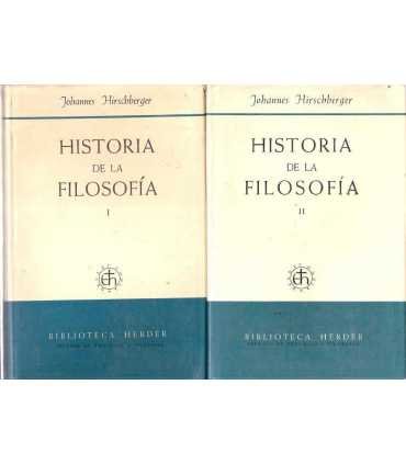 Historia de la Filosofía, tomos I: Antigüedad, Eda