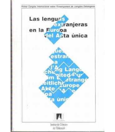 Las lenguas extranjeras en la Europa del Acta única.