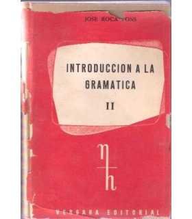 Introducción a la Gramática II