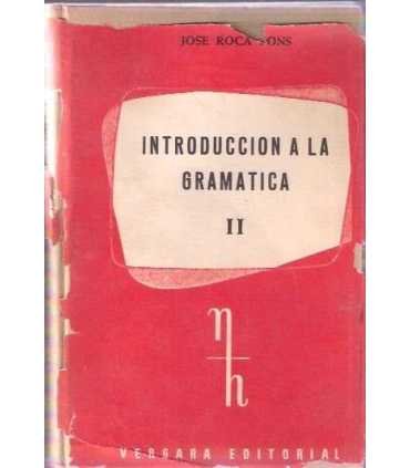 Introducción a la Gramática II