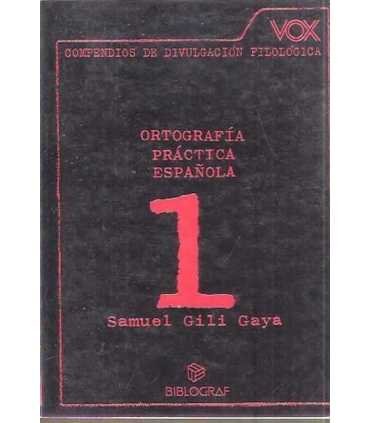 Ortografía práctica española 1