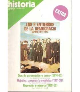Historia 16, Extra III. Los 9 Entierros de la Democracia. España (1814-1975)
