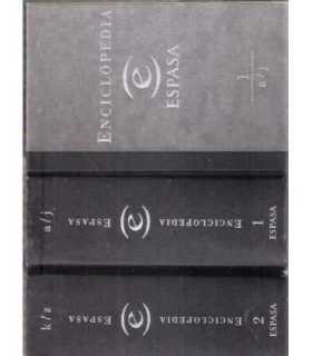 Enciclopedia Espasa tomos 1 y 2.