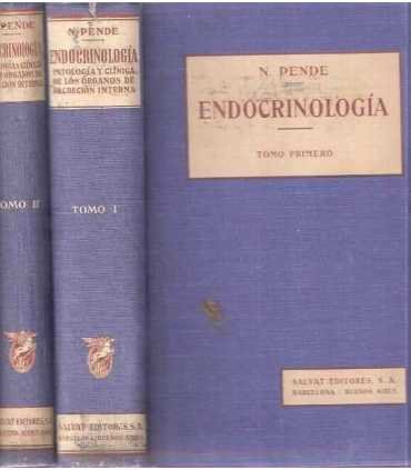 Endocrinología, Tomo Primero y Segundo