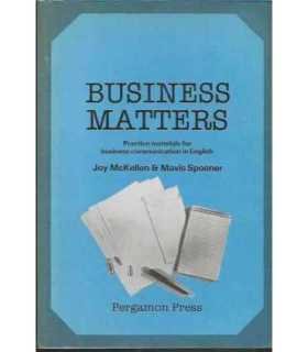 Business Matters practice materials for business communication in English