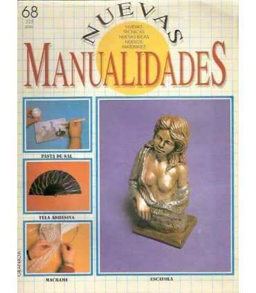 Nuevas manualidades, 68: Pasta de sal. Tela Adhesiva. Macramé. Escayola