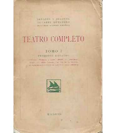 Teatro completo tomo I: Primeros ensayos