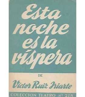 Esta noche es la víspera