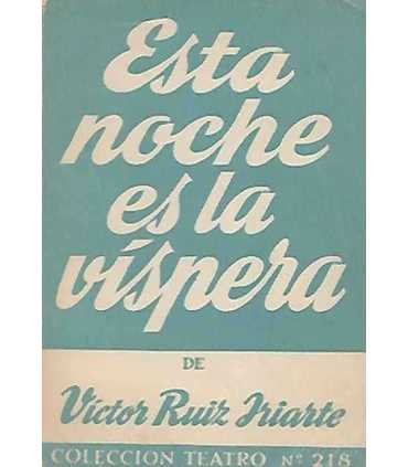 Esta noche es la víspera