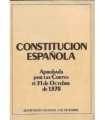 Constitucion española. Aprobada por las cortes el 31 de octubre de 1987