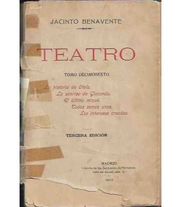 Teatro tomo XVI