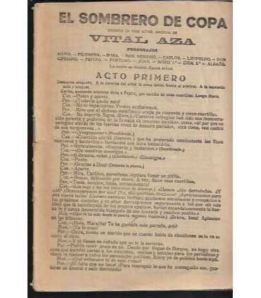 El sombrero de copa