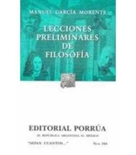 Lecciones preliminares de filosofía