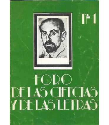 Foro de las ciencias y de las letras. nº 1