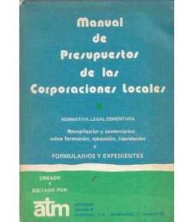 Manual de presupuestos de las corporaciones locales