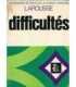 Dictionnaire de poche de la langue française. Difficultés