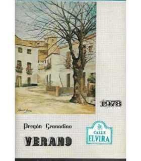 Calle Elvira. Pregón granadino. Verano 1978.
