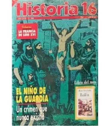 Historia 16. Año XVIII. Número 202. La Francia de Luis XVI. El niño de La Guardia
