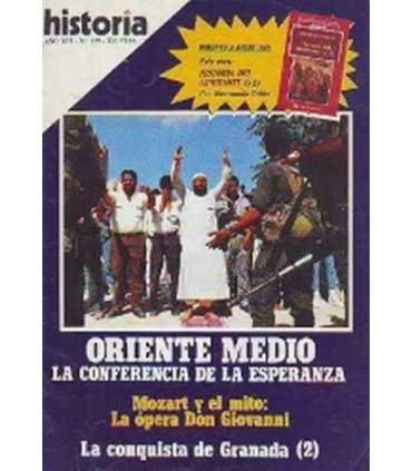 Historia 16. Año XVI. Número 189. Oriente Medio. Mozart y el mito. La Conquista de Granada 2