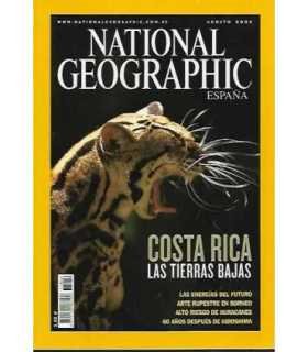 National Geographic, agosto 2005. Costa Rica. Las Tierras Bajas