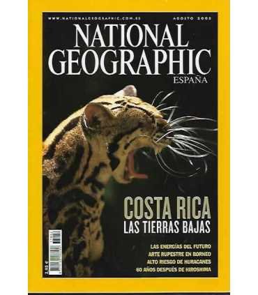 National Geographic, agosto 2005. Costa Rica. Las Tierras Bajas