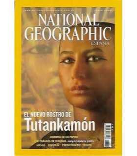National Geographic, junio 2005. El nuevo rostro de Tutankamón