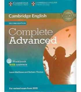 Complete Advanced Workbook with answers with Audio CD 2nd Edition