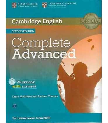 Complete Advanced Workbook with answers with Audio CD 2nd Edition