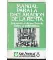 Manual para la declaración de la renta
