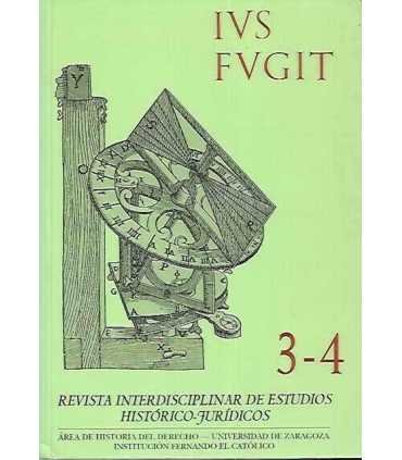 IVS FVGIT 3-4 Revista interdisciplinar de estudios histórico-jurídicos