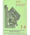 IVS FVGIT 3-4 Revista interdisciplinar de estudios histórico-jurídicos