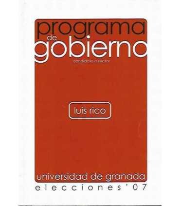 Programa de gobierno