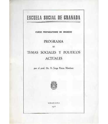 Escuela social de Granada