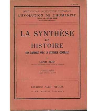 La synthèse en histoire