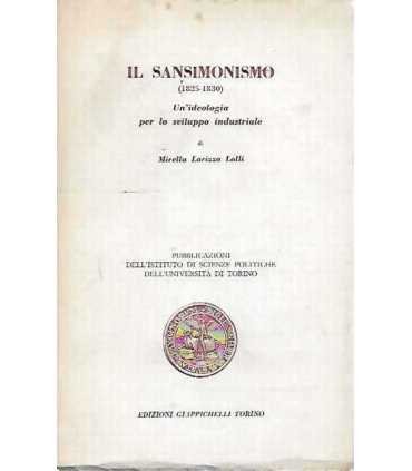 Il Sansimonismo 1825-1830