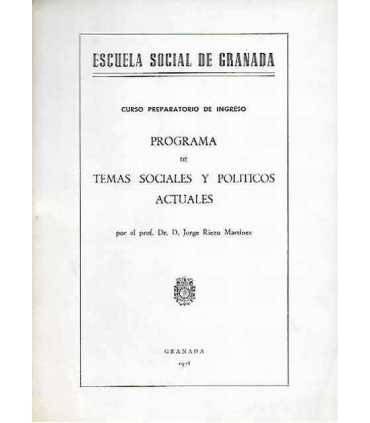 Escuela social de Granada