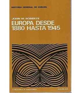 Europa desde 1880 hasta 1945