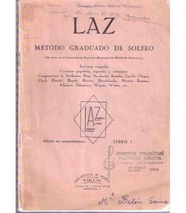 LAZ Método Graduado de Solfeo. Libro 1