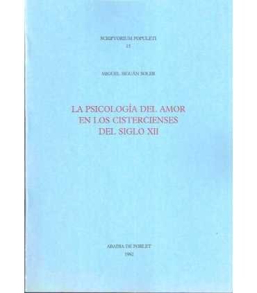 La psicología del amor en los cistercienses del siglo XII