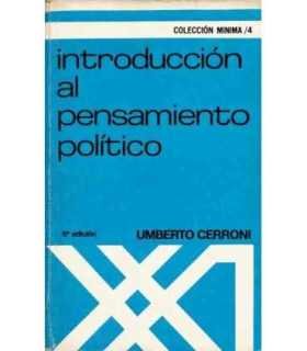 Introducción a pensamiento político