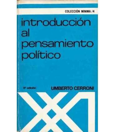 Introducción a pensamiento político