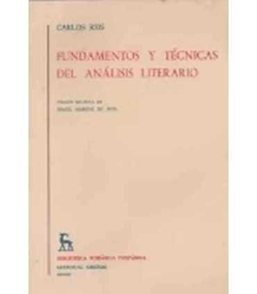 Fundamentos y técnicas del análisis literario